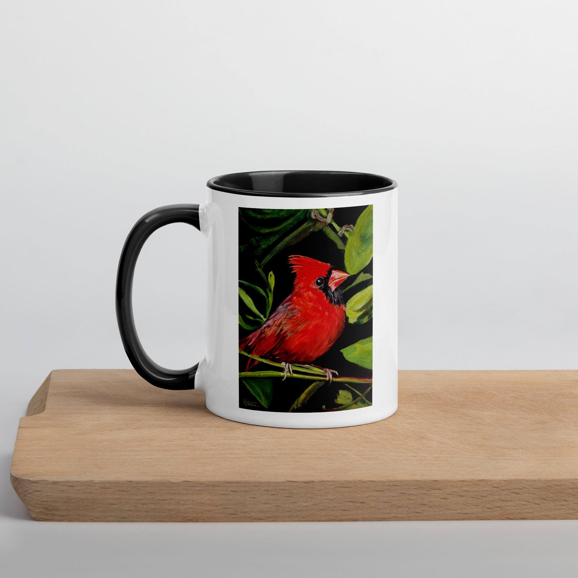 Messenger In Red Ceramic Mug