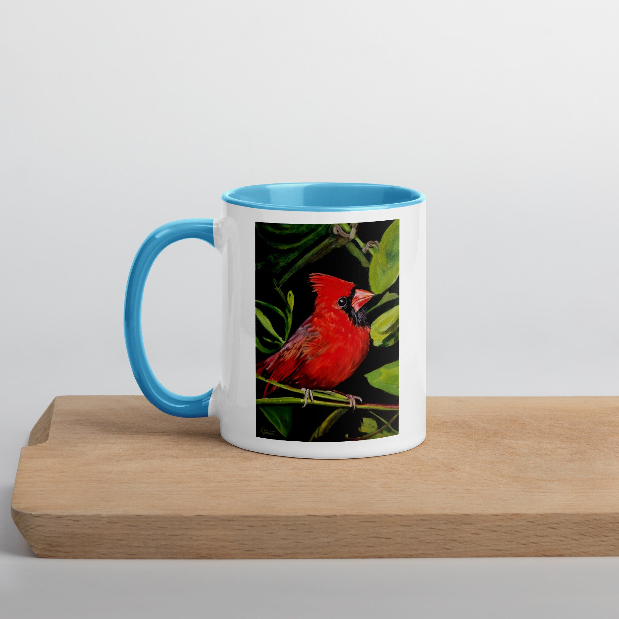 Messenger In Red Ceramic Mug