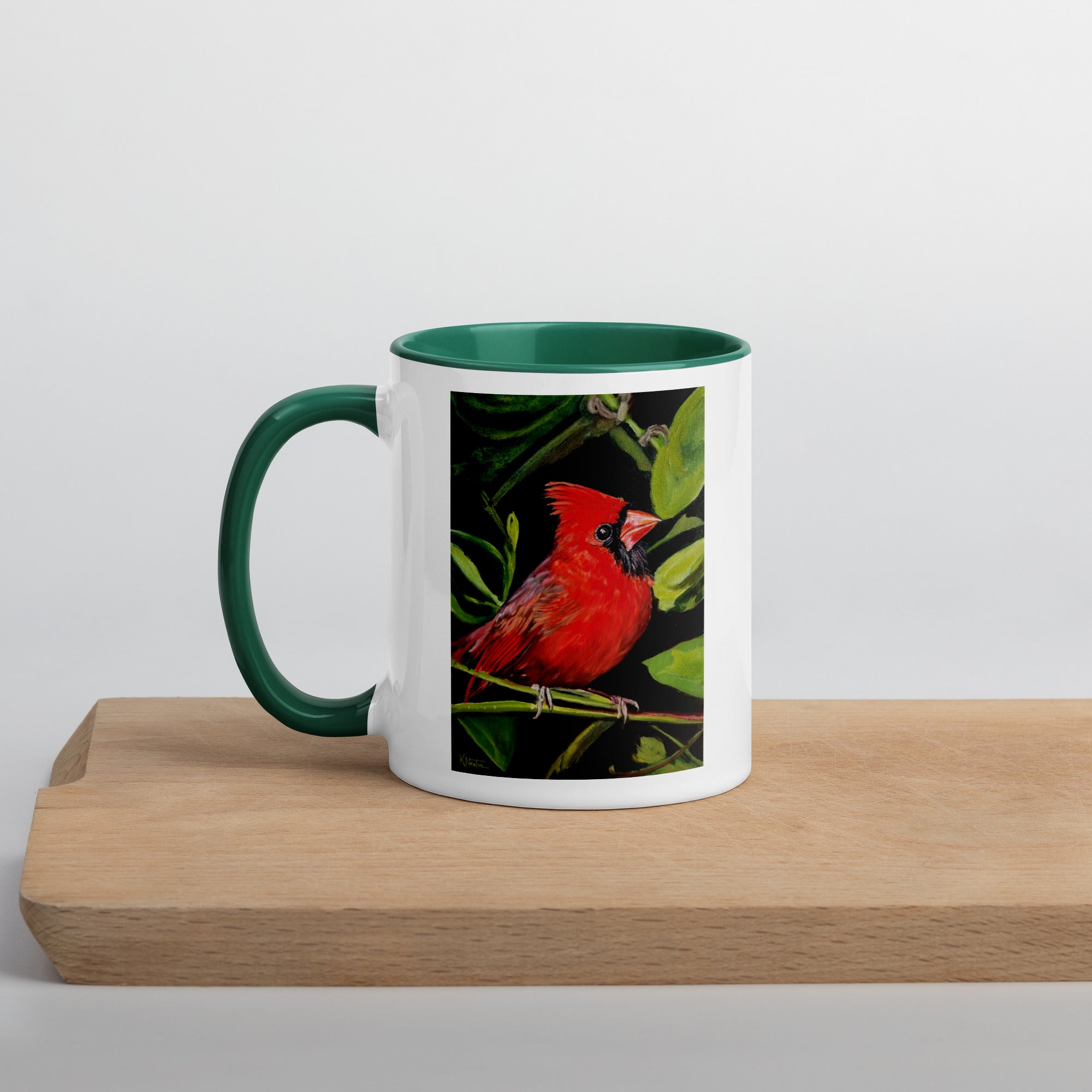 Messenger In Red Ceramic Mug