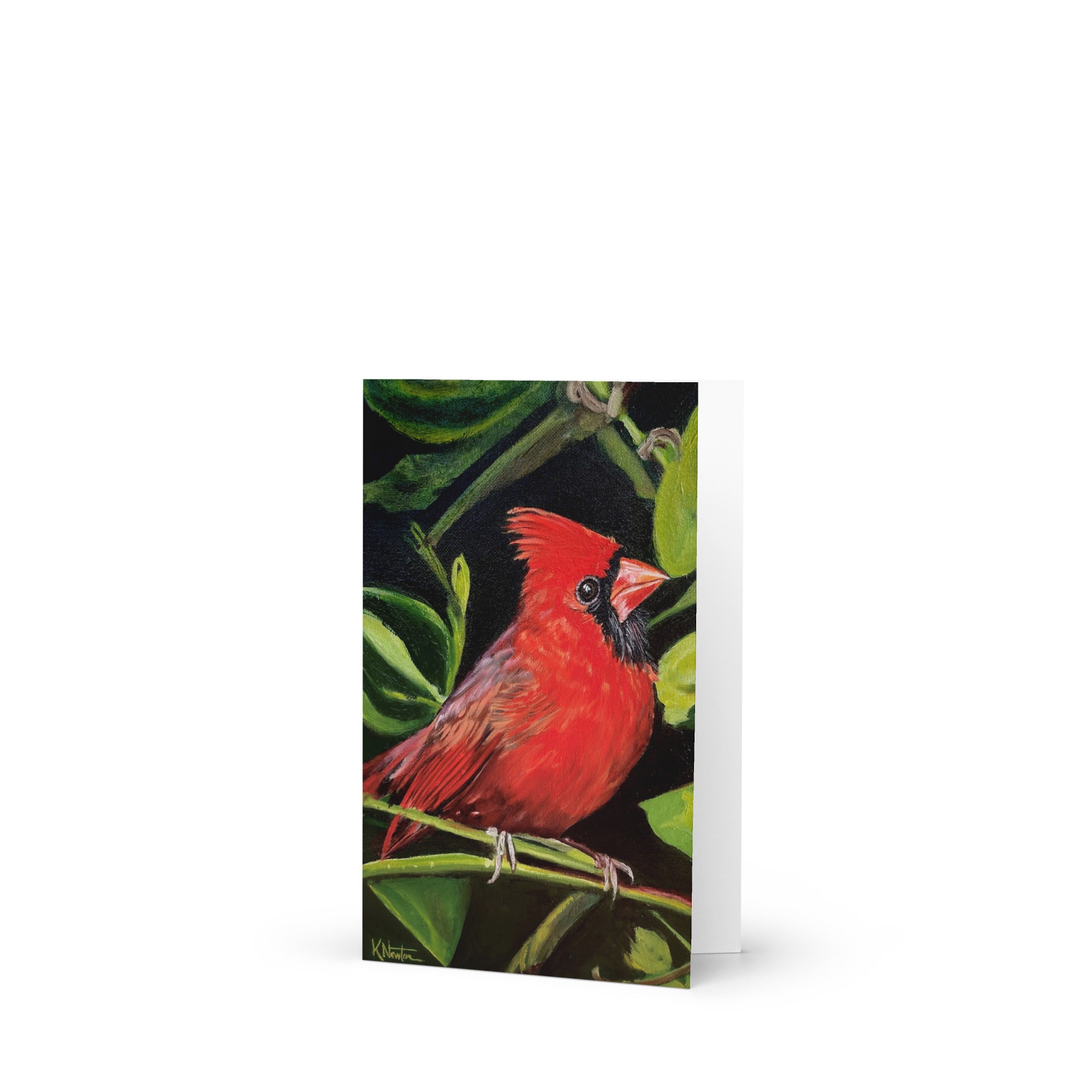 Messenger In Red Greeting Card