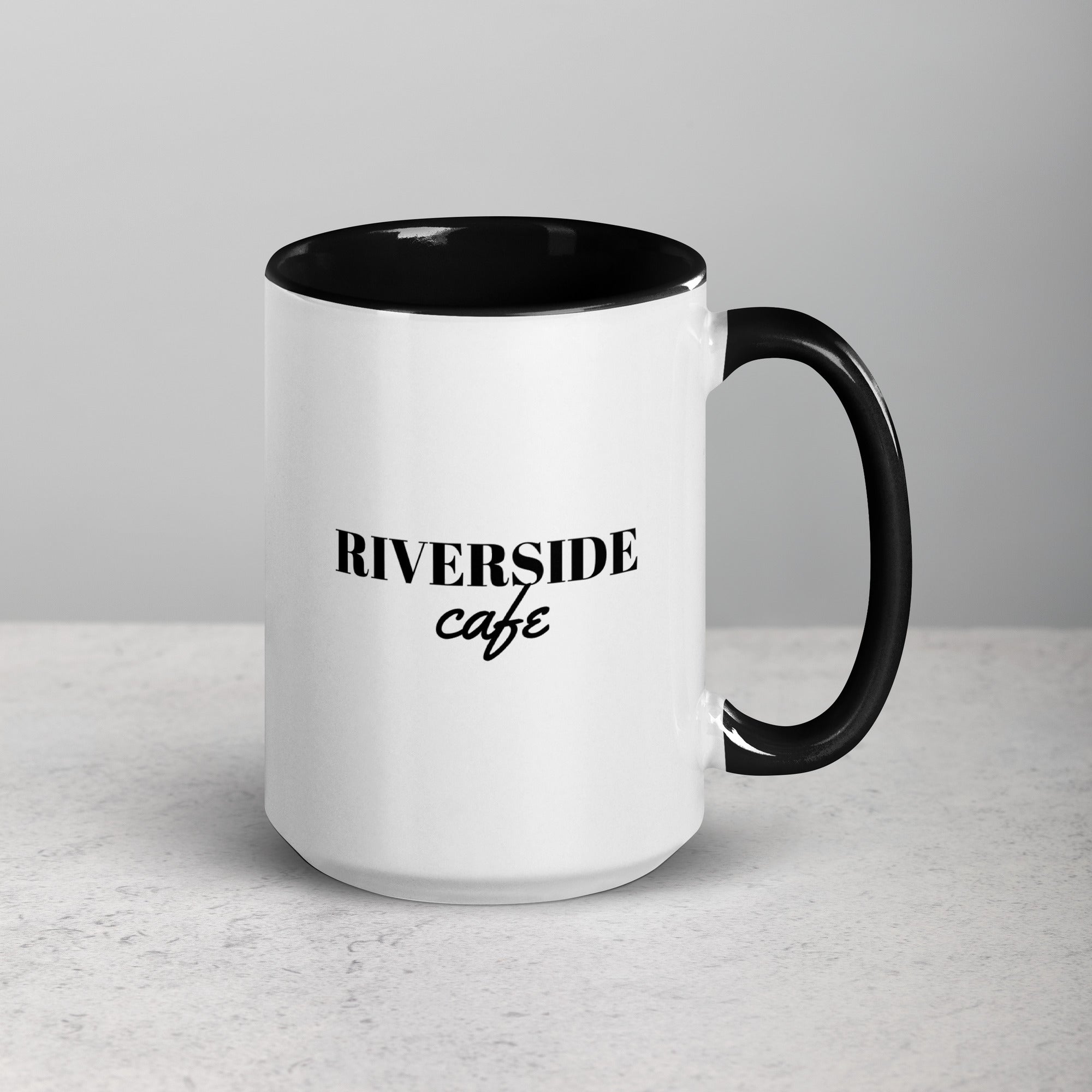 Riverside Cafe Ceramic Mug