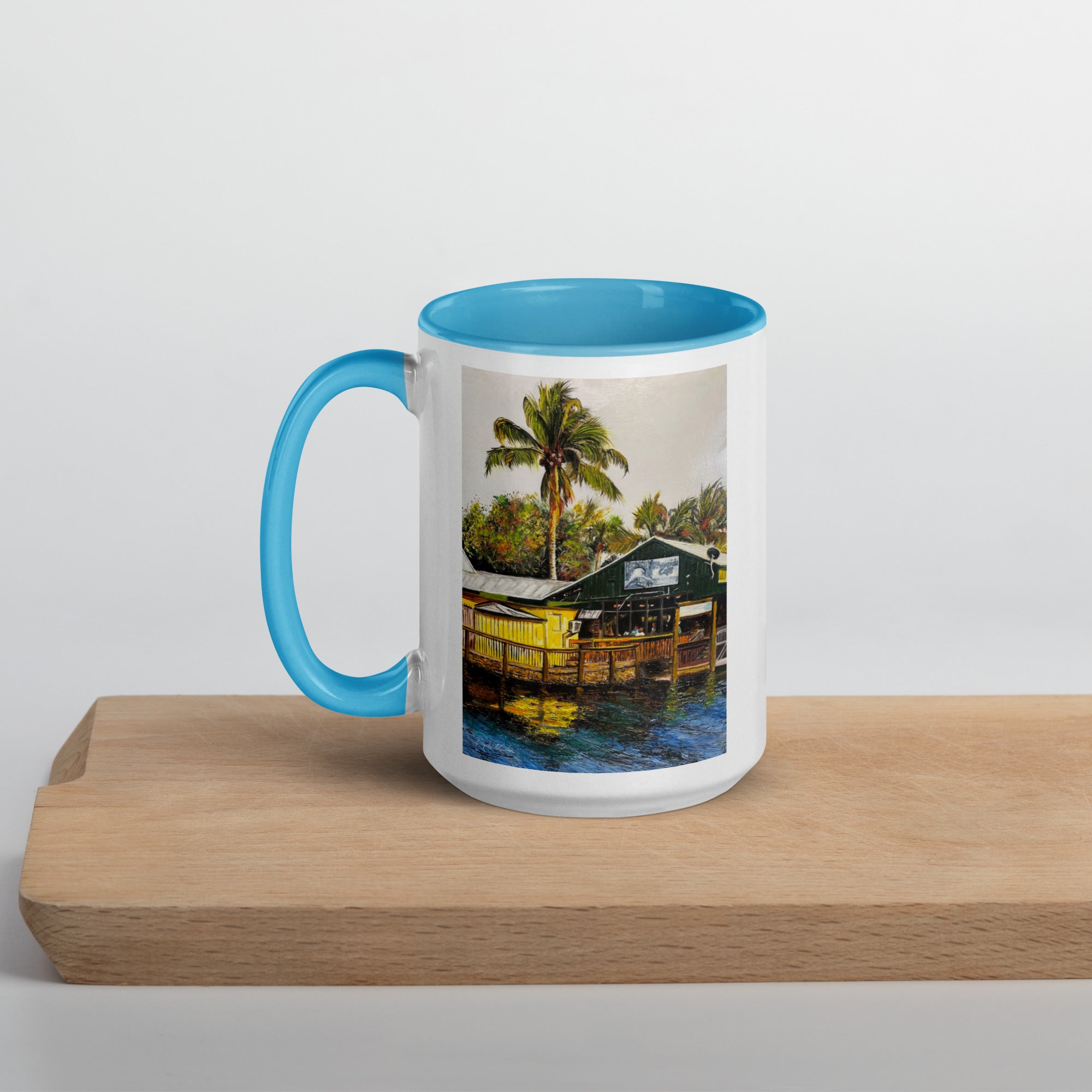 Riverside Cafe Ceramic Mug