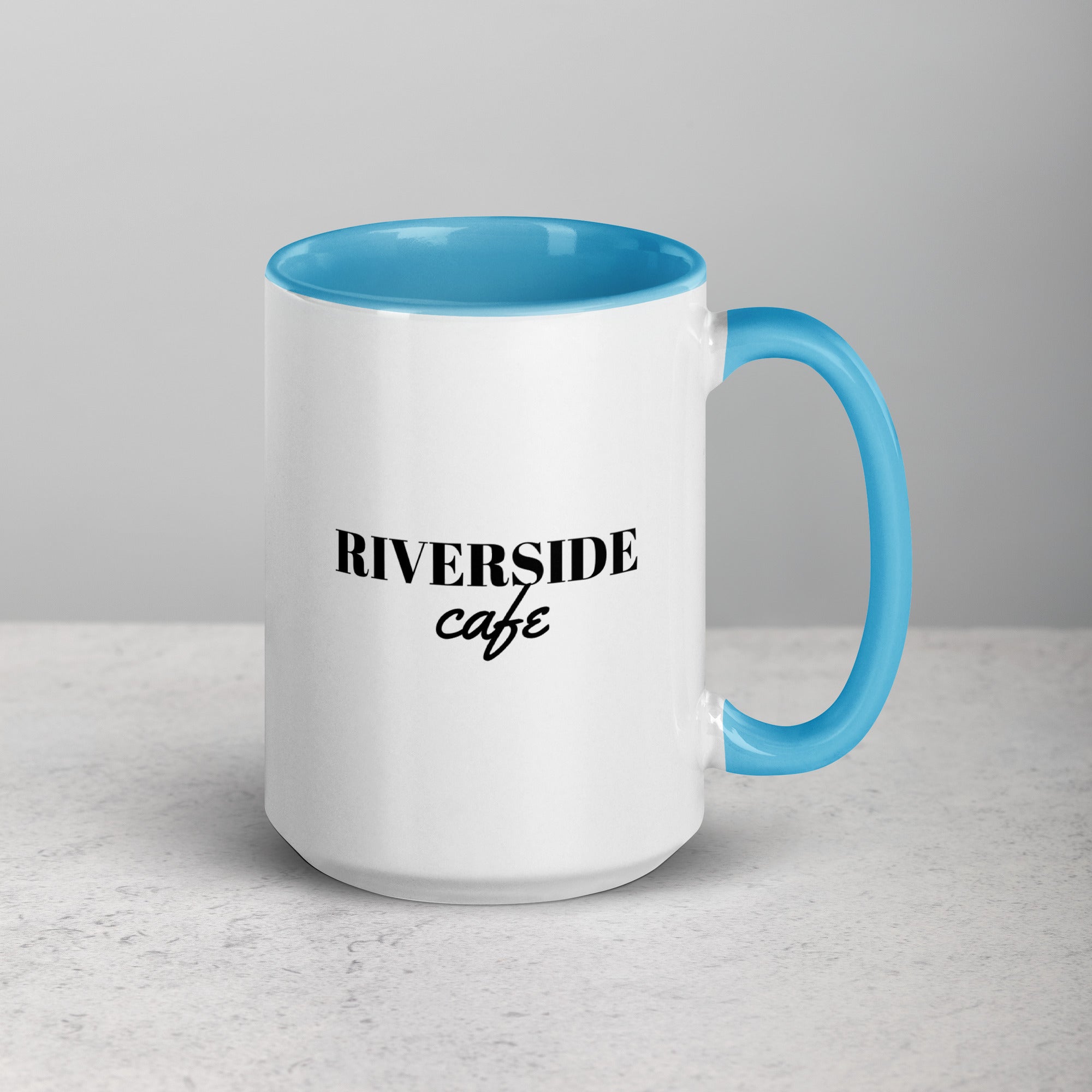 Riverside Cafe Ceramic Mug