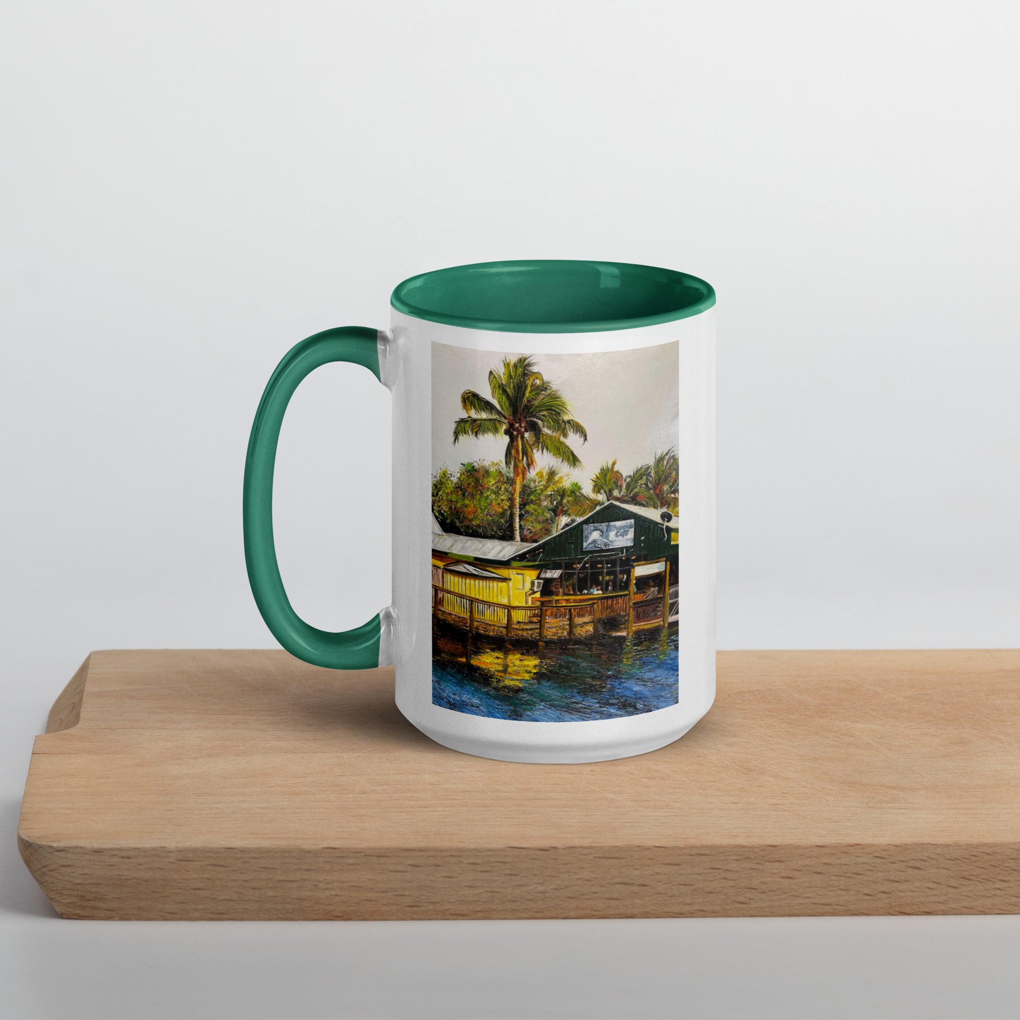 Riverside Cafe Ceramic Mug