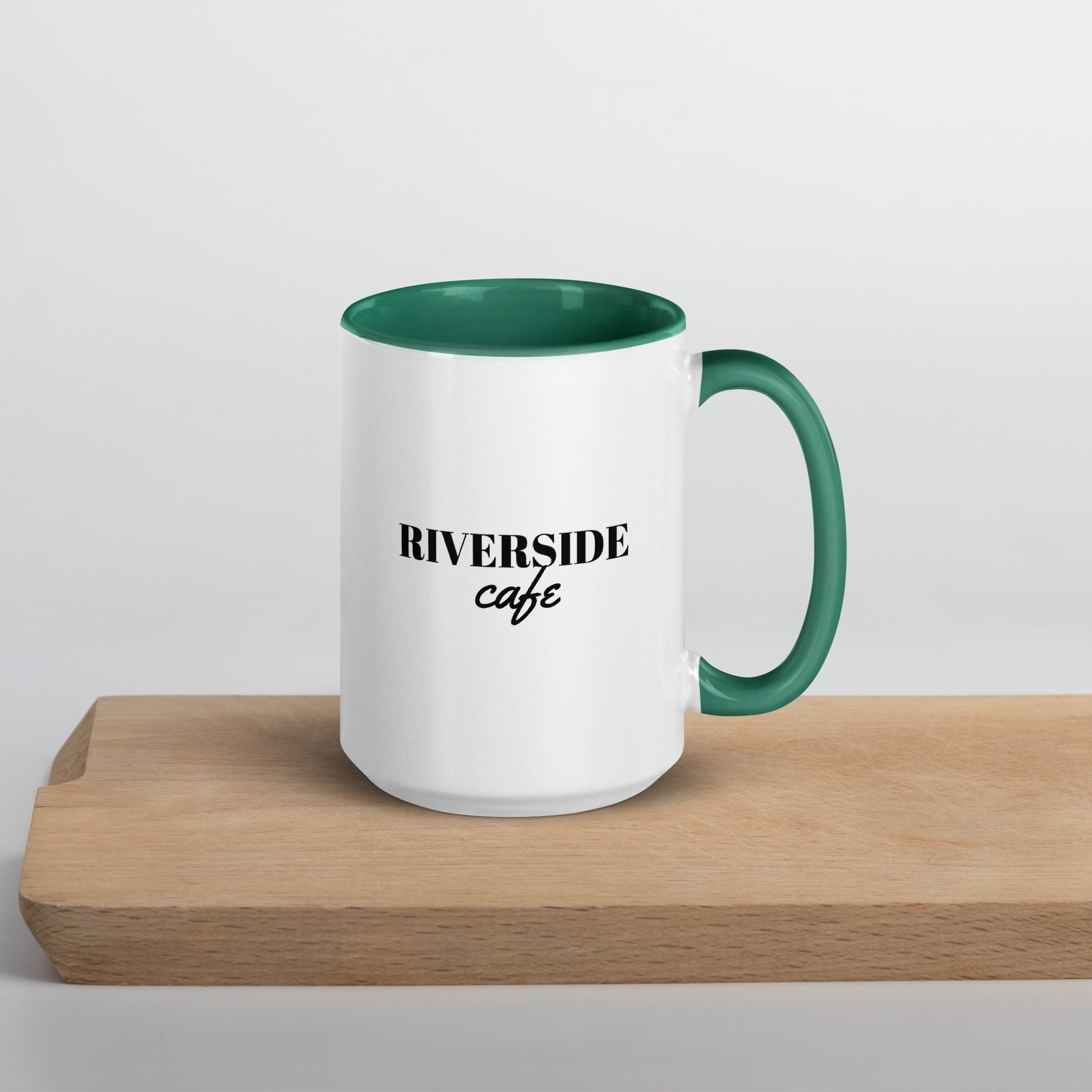 Riverside Cafe Ceramic Mug