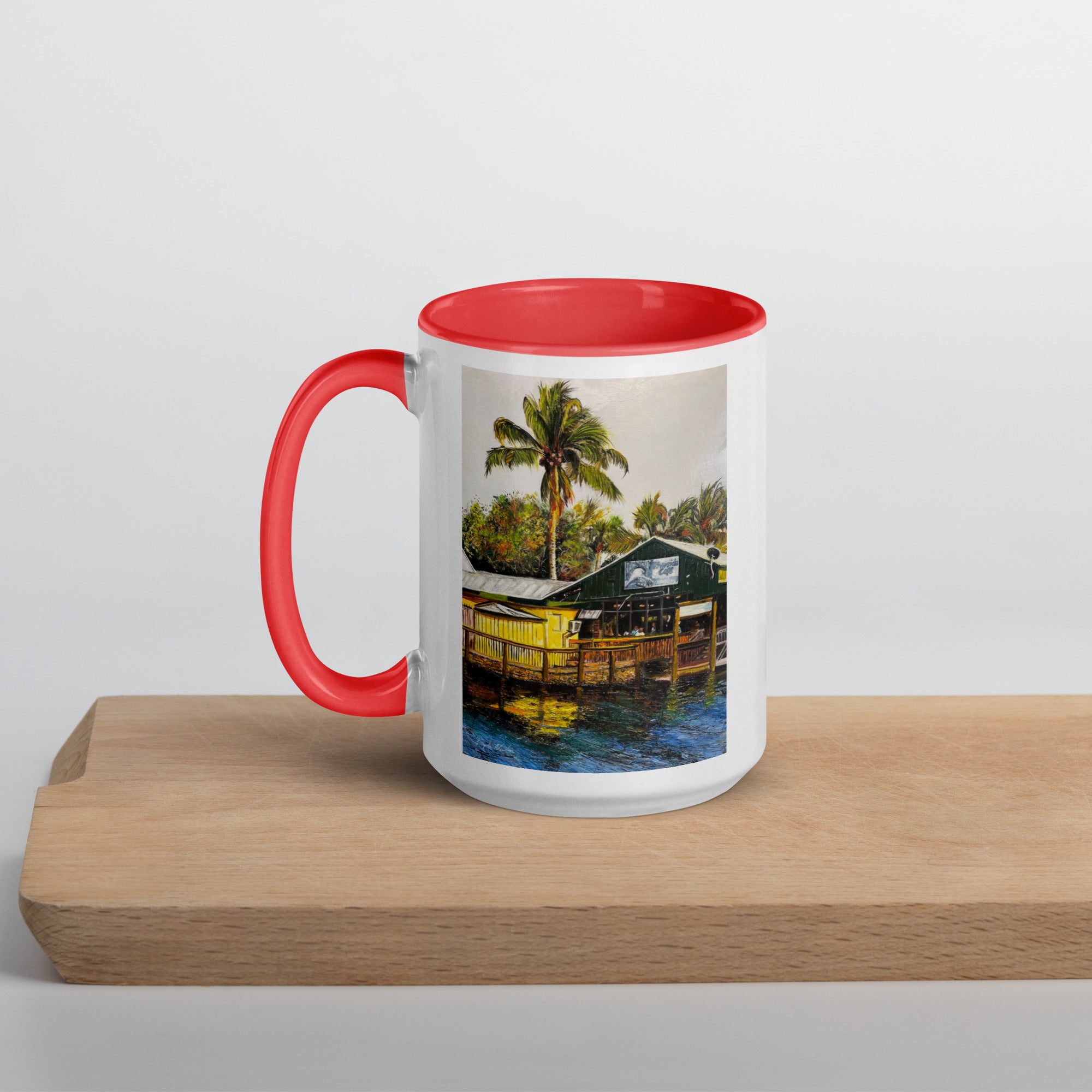 Riverside Cafe Ceramic Mug