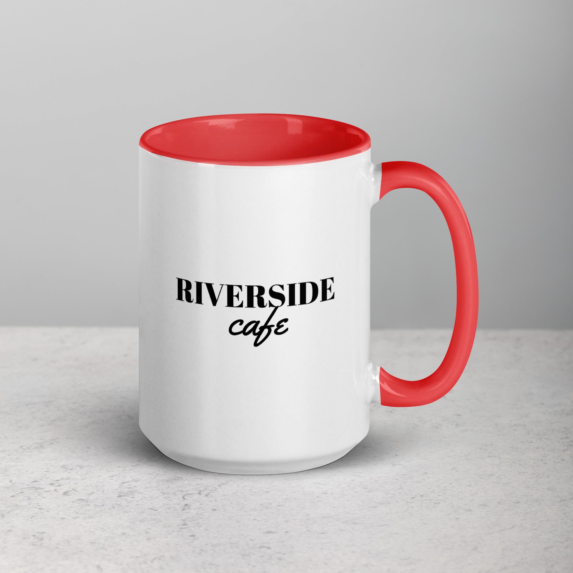 Riverside Cafe Ceramic Mug