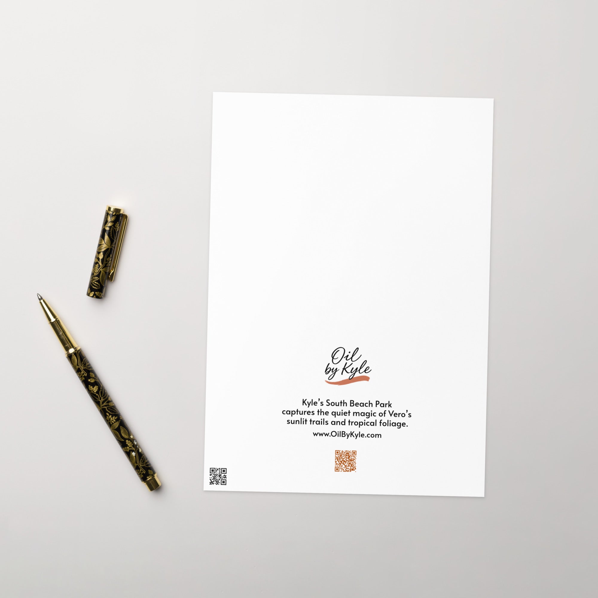 South Beach Greeting Card