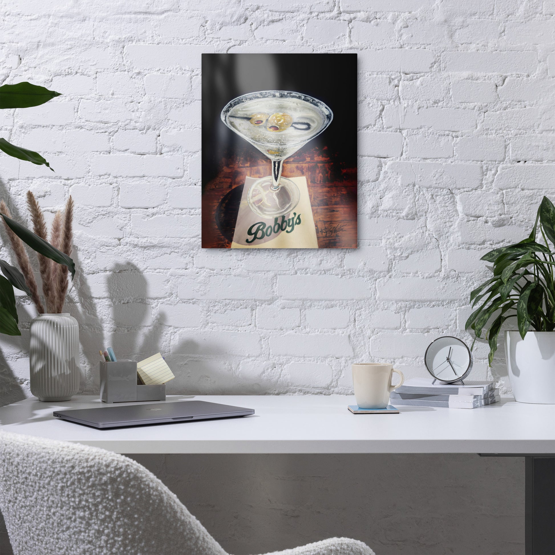 Cheers at Bobby's Metal Print