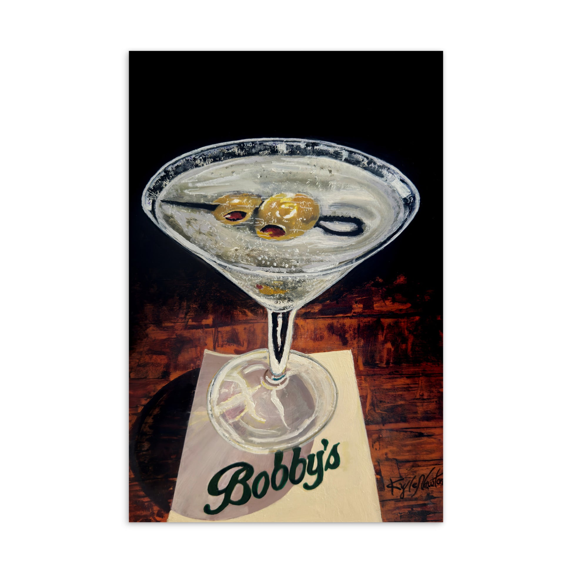 Cheers at Bobby's Postcard