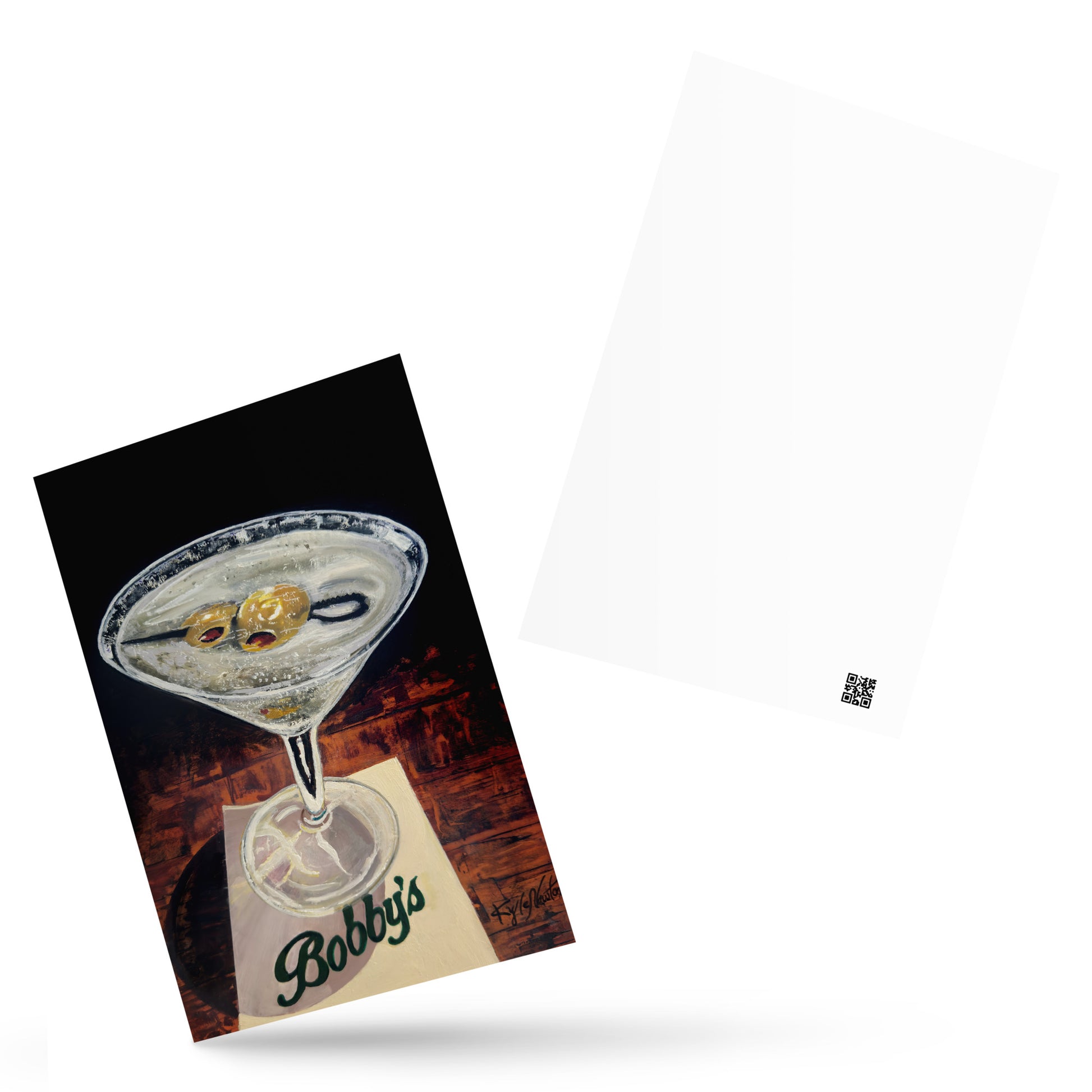 Cheers at Bobby's Postcard
