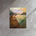 Docks of Aquarina Metal Print