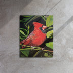 Messenger In Red Metal Print
