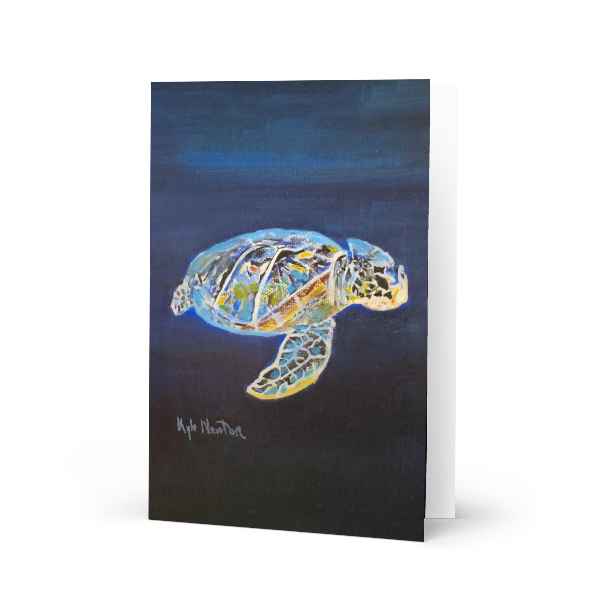 Ocean Jewel Greeting Card