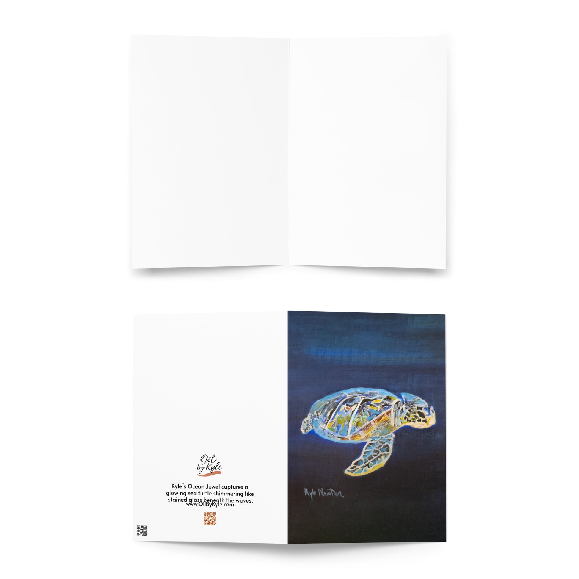 Ocean Jewel Greeting Card