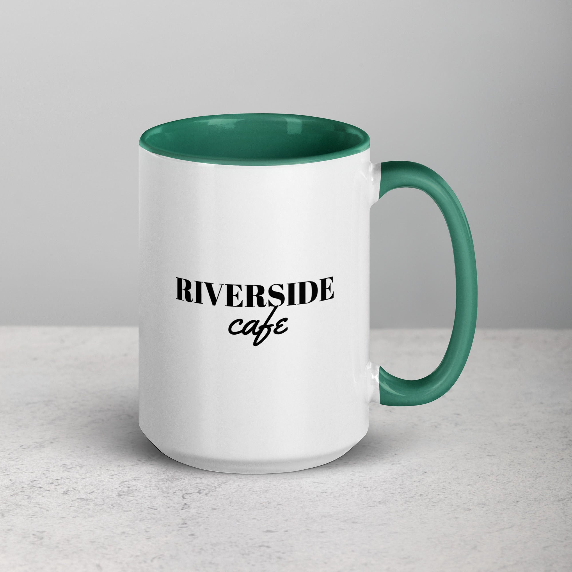 Riverside Cafe Ceramic Mug