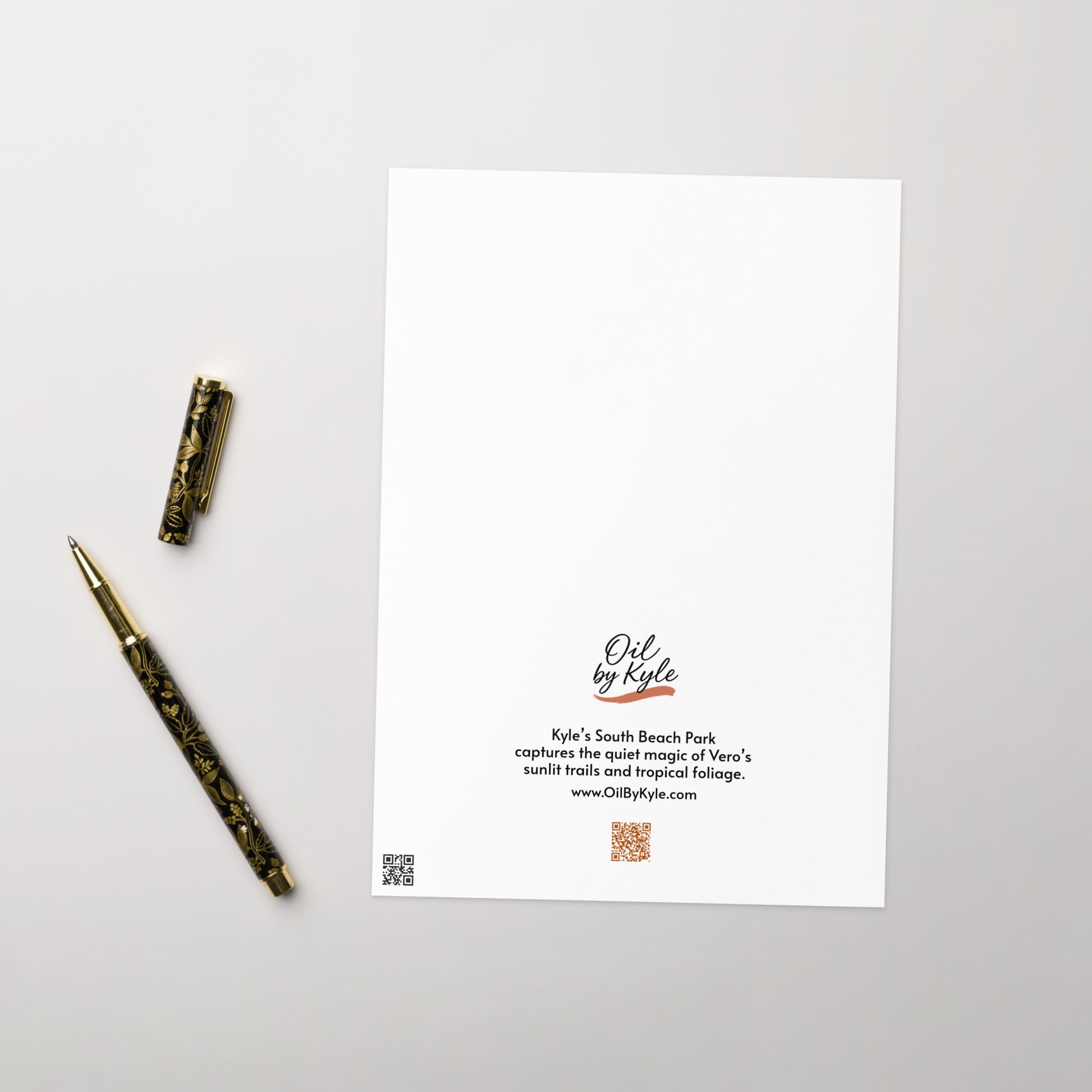 South Beach Greeting Card