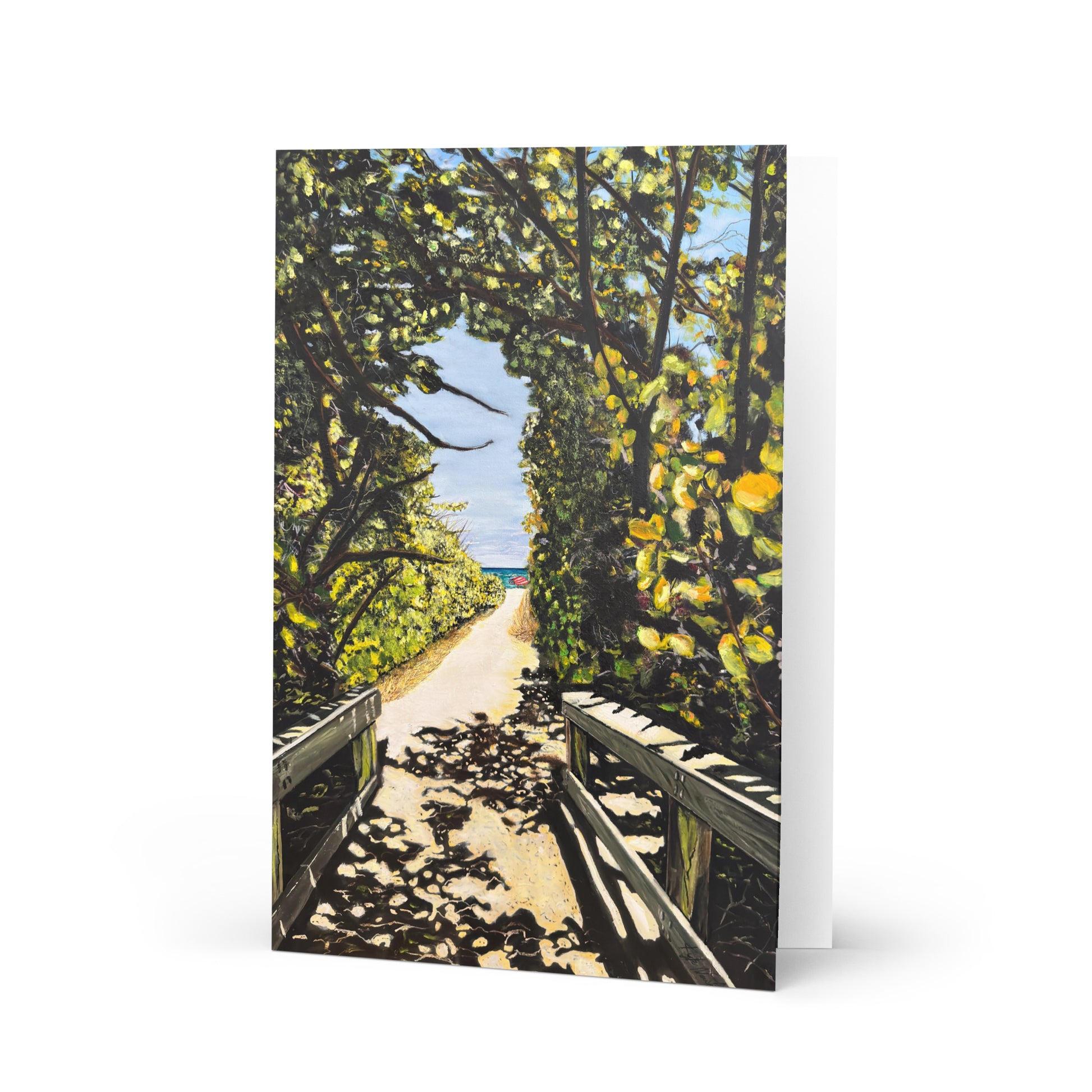 South Beach Greeting Card