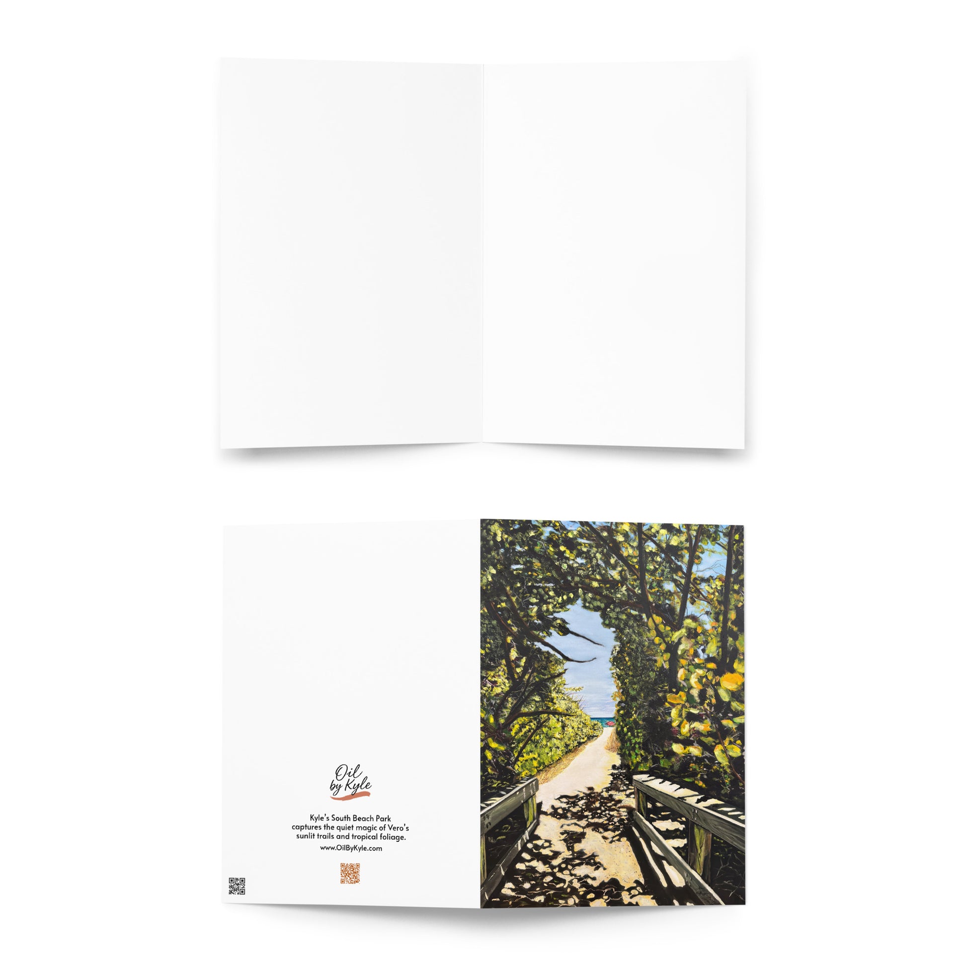 South Beach Greeting Card