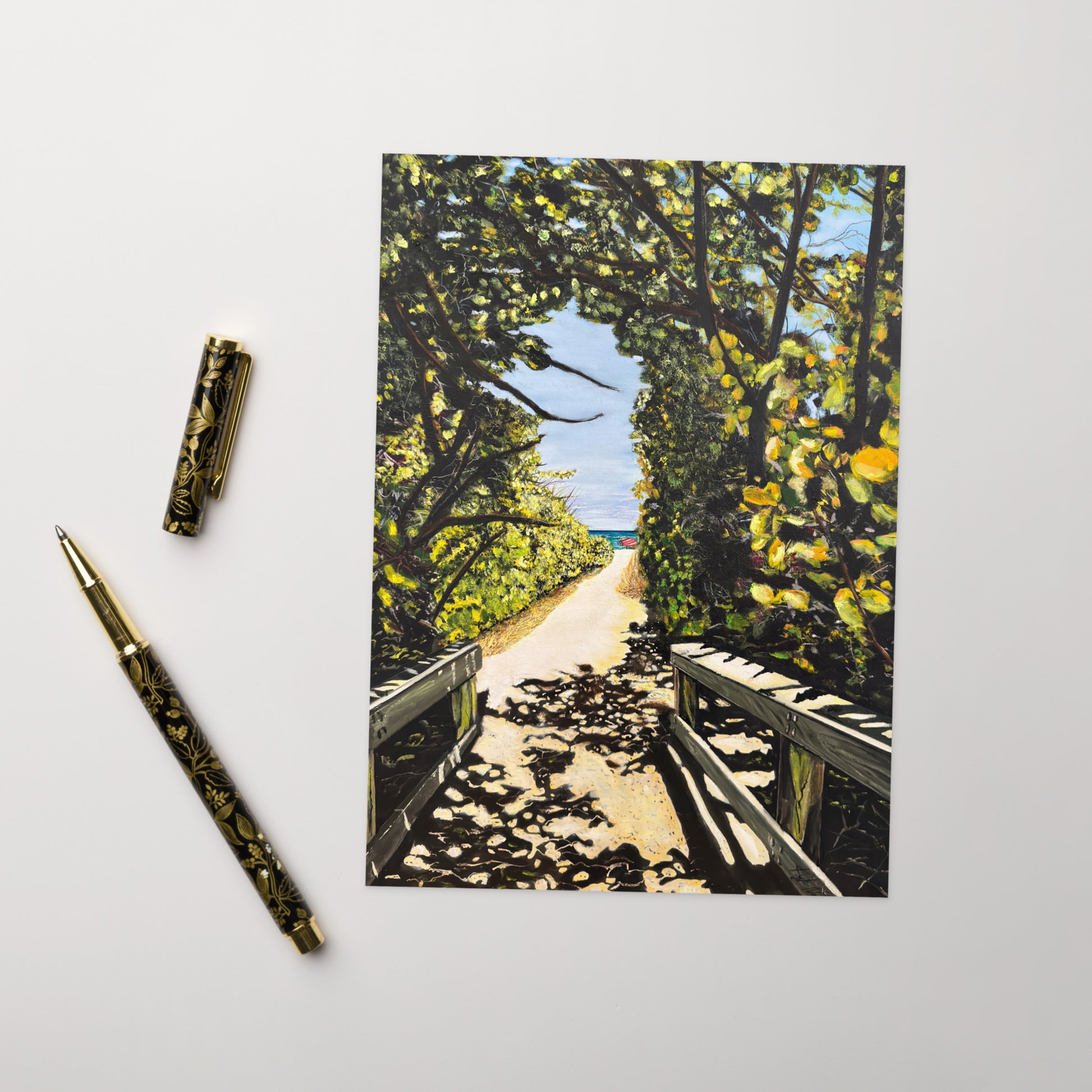 South Beach Greeting Card