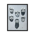 The Wolfpack Framed Canvas