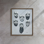 The Wolfpack Framed Canvas