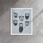 The Wolfpack Framed Canvas