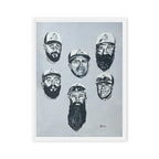 The Wolfpack Framed Canvas