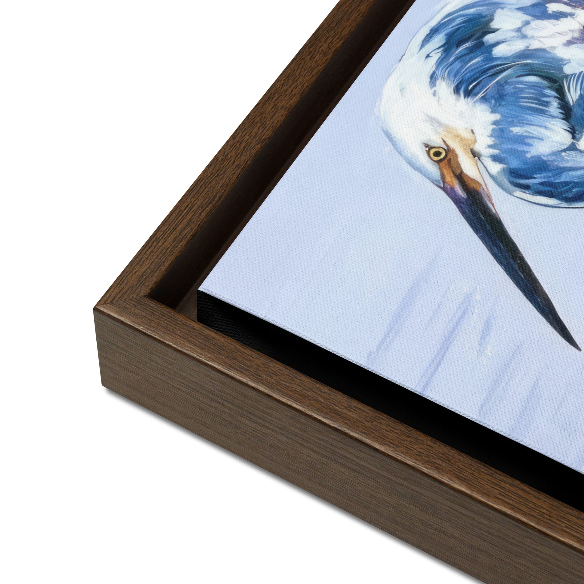 Tranquil Mirror Framed Canvas