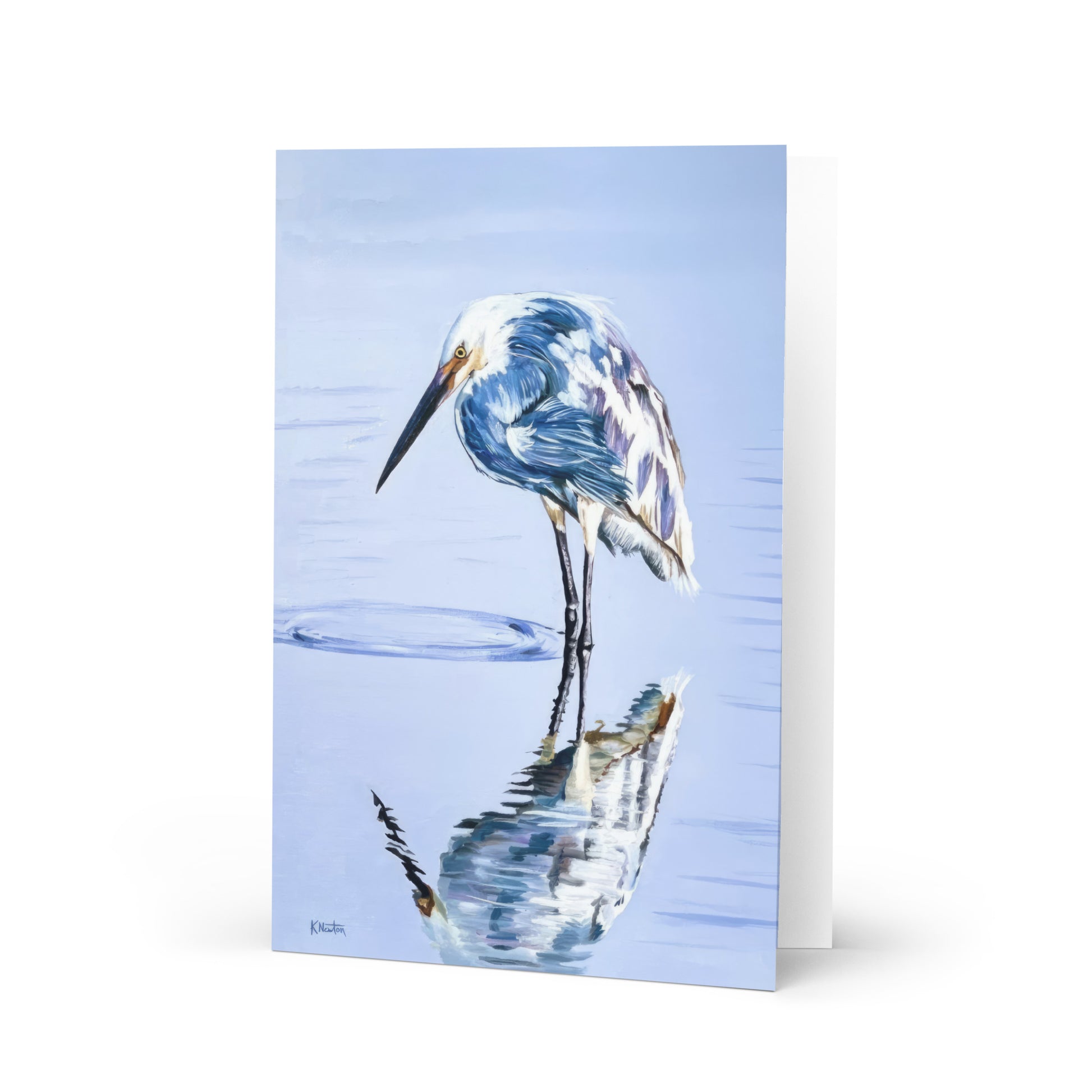Tranquil Mirror Greeting Card