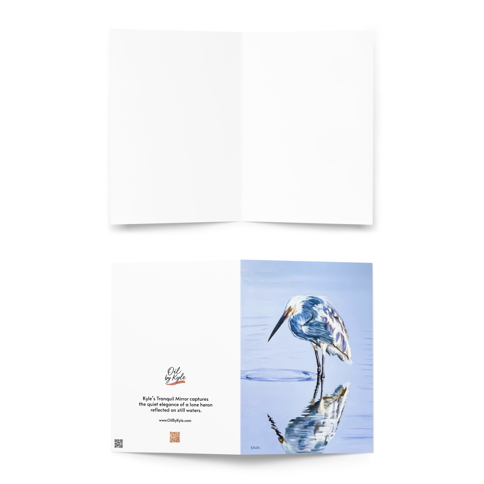 Tranquil Mirror Greeting Card