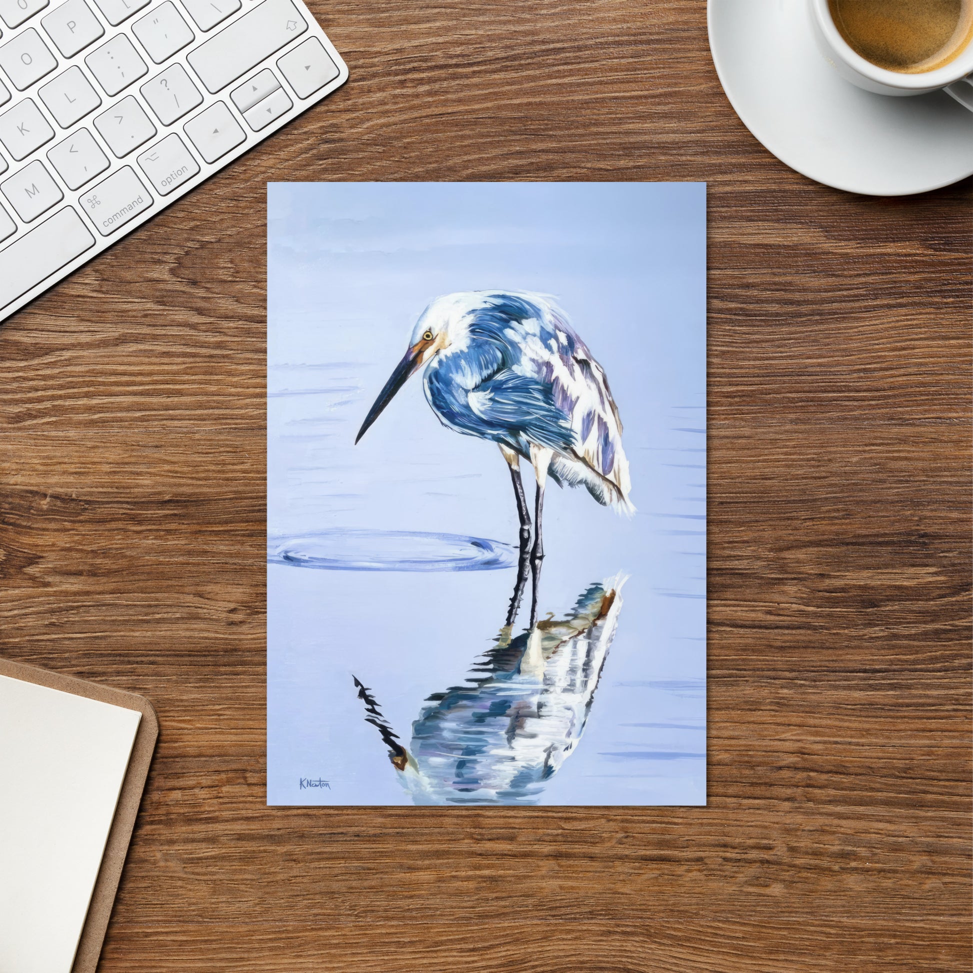 Tranquil Mirror Greeting Card