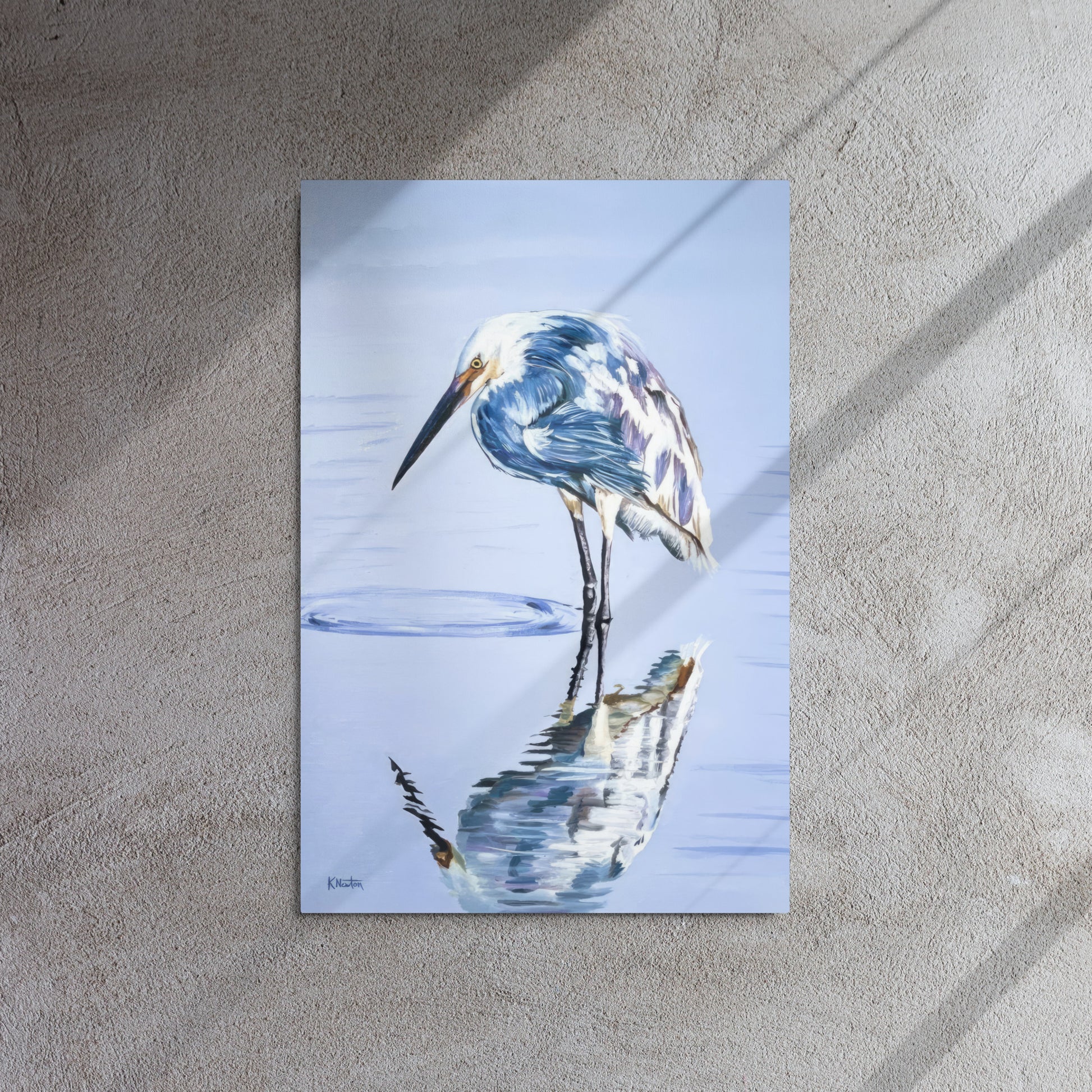 Tranquil Mirror Metal Print