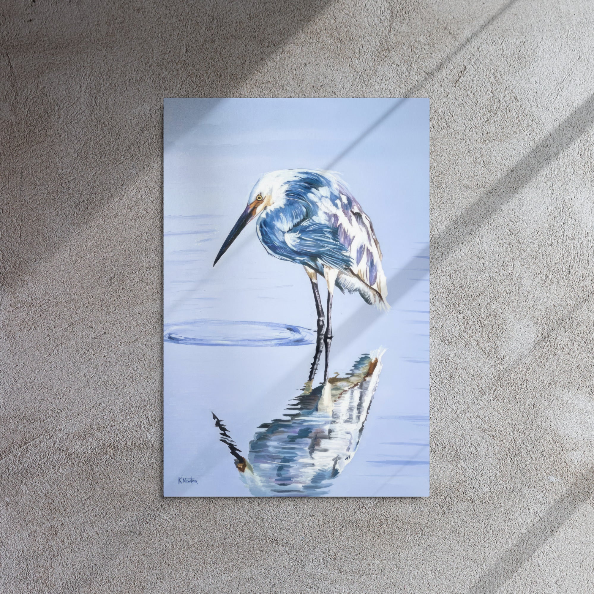 Tranquil Mirror Metal Print